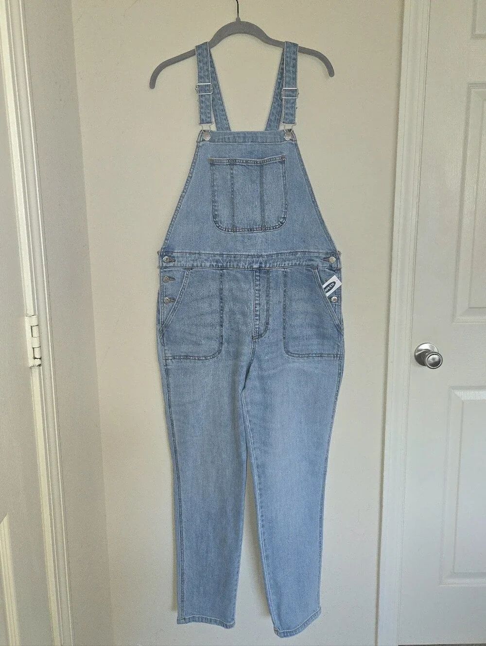 NEW Old Navy Denim Women's Overalls Sz 14 - Picture 6 of 6
